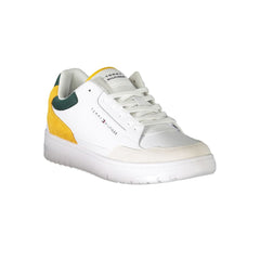Tommy Hilfiger White Polyethylene Men Sneaker Tommy Hilfiger Retail Flare