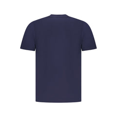 North Sails Blue Cotton Men T-Shirt North Sails Retail Flare