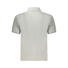 North Sails Gray Cotton Men Polo Shirt North Sails Retail Flare