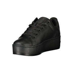 Tommy Hilfiger Black Polyethylene Women Sneaker Tommy Hilfiger Retail Flare