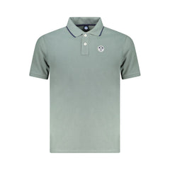 North Sails Green Cotton Men Polo Shirt North Sails Retail Flare