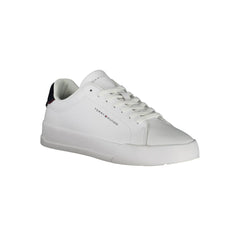 Tommy Hilfiger White Polyethylene Men Sneaker Tommy Hilfiger Retail Flare