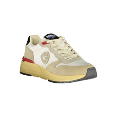 Blauer Beige Polyester Men Sneaker Blauer Retail Flare