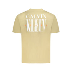 Calvin Klein Green Cotton T-Shirt Calvin Klein Retail Flare