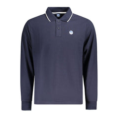 North Sails Blue Cotton Men Polo Shirt North Sails Retail Flare