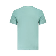 Calvin Klein Light Blue Cotton Men T-Shirt Calvin Klein Retail Flare