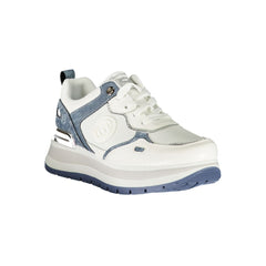 Laura Biagiotti White Polyester Women Sneaker Laura Biagiotti Retail Flare