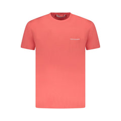 Trussardi Pink Cotton Men T-Shirt Trussardi Retail Flare
