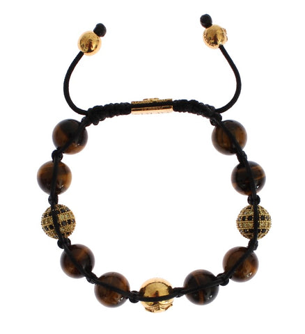 Nialaya Chic Multicolor CZ & Tigers Eye Bracelet - Retail Flare