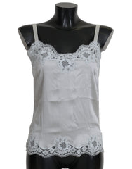 Dolce & Gabbana Silk Stretch Floral Lace Chemise Dress - Retail Flare