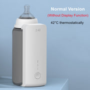 Portable Wireless Baby Bottle Warmer – USB Rechargeable, Constant Temperature Heating Sleeve
