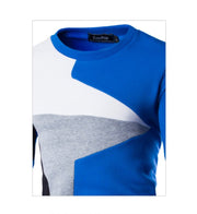 Sweaters Men New Fashion Printed Casual O - Neck Slim Cotton Knitted Mens Sweaters Pullovers Men Brand Clothing