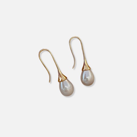 HELENA | Classic Pearl Earrings - Retail Flare