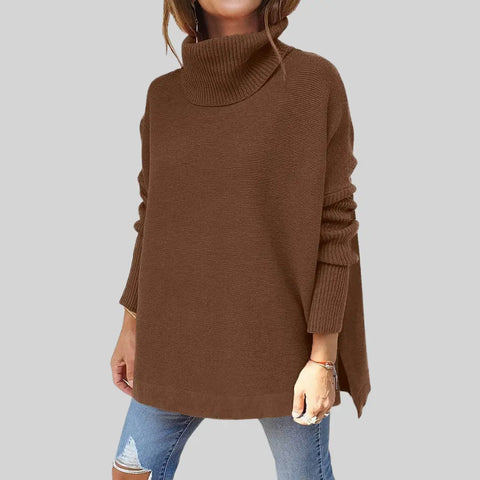 ANNELISE | Oversized Turtleneck Sweater - Retail Flare