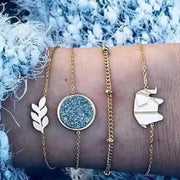 Bohemian Bracelets & Bangles Set | Handmade Craftsmanship | Unique Jewelry Piece