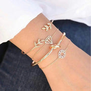 Bohemian Bracelets & Bangles Set | Bohemian Style | Artistic Jewelry Collection
