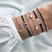 Bohemian Bracelets & Bangles Set | Chic Layered Design | Stylish Women’s Bracelet