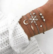 Bohemian Bracelets & Bangles Set | Handmade Beaded Bracelet | Unique Fashion Piece