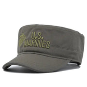 Camouflage military cap flat hat