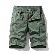 Casual Pants Men's Summer Thin Cotton Multi - pocket Trousers