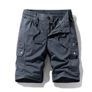 Casual Pants Men's Summer Thin Cotton Multi - pocket Trousers