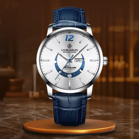 Celestial Moonphase Luminous Calendar Watch