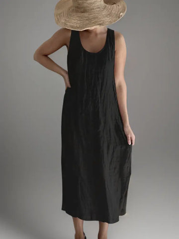 DANIELLA | Elegant Sleeveless Maxi Dress - Retail Flare