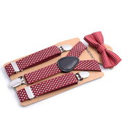 Bowties Set bretelle bambino Wedding Bowties Suspenders