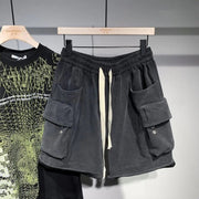 Fashion Three - dimensional Large Workwear With Pocket Shorts