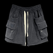 Fashion Three - dimensional Large Workwear With Pocket Shorts