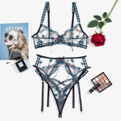 JULIETTE | 3-Piece French Lingerie Set - Retail Flare