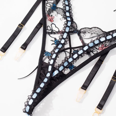 JULIETTE | 3-Piece French Lingerie Set - Retail Flare