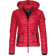 Jackets for Women Winter Red Coat Motorcycle