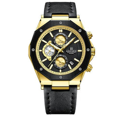 Luxe Automatic Business Leather Watch - Retail Flare