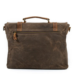 MOKALO | Waxed Canvas Messenger Bag - Retail Flare