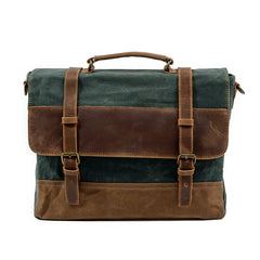 MOKALO | Waxed Canvas Messenger Bag - Retail Flare