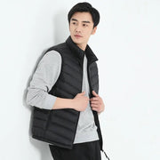 Men's Casual Vest Stand - up Collar Thermal Vest