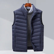 Men's Casual Vest Stand - up Collar Thermal Vest