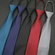 Men's Formal Wear Business Zipper Tie - free