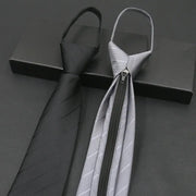 Men's Formal Wear Business Zipper Tie - free