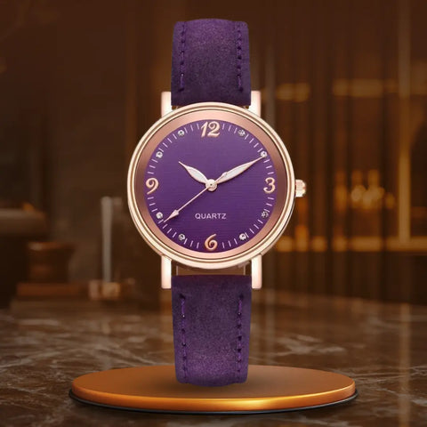 Prestige Leather Band Timepiece