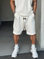 RetailFlare™ Fusion T-Shirt & Shorts Set for Men – Lightweight & Summer Ready