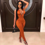 Trendy Side - Striped Skinny Jumpsuits for Women – Stylish & Comfortable Fit