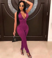 Trendy Side - Striped Skinny Jumpsuits for Women – Stylish & Comfortable Fit