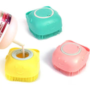 Dog Bath Massage Gloves | Shampoo Dispenser from Retail Flare