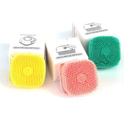 Handheld Pet Cleaning Brush | Soft Silicone Bristles