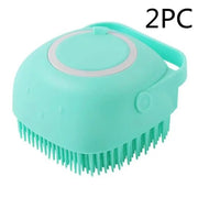 Cat Dog Grooming Brush | Silicone Bristles from Retail Flare