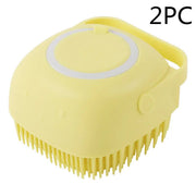 Retail Flare Silicone Pet Bath Brush | Dog & Cat Grooming Tool