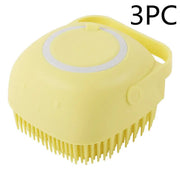 Retail Flare Silicone Pet Bath Brush | Dog & Cat Grooming Tool