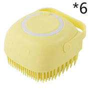 Retail Flare Silicone Pet Bath Brush | Dog & Cat Grooming Tool